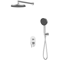 Душевой комплект Vincea TG VSFW-5TG0CH 250 мм, со смесителем, хром