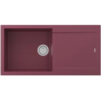 Кухонная мойка Paulmark Acrystone Extensio Merlot PM989950-ME 99x50 см, бордо