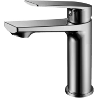 Смеситель для раковины Knotlor Muse KN-60/GM вороненая сталь