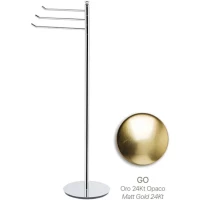 Комплект для туалета Stil Haus Hashi 1123/3(18) напольный, золотой матовый