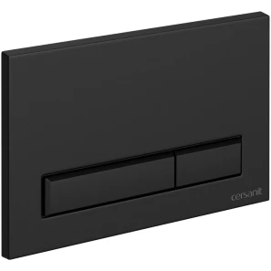 Изображение товара смывная клавиша cersanit blick черный матовый a64115