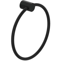Полотенцедержатель кольцо Kludi Vela R 5897839 черный матовый