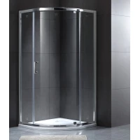 Душевой уголок 90x90 см Gemy Sunny Bay S28071 прозрачное