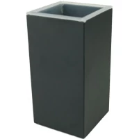 Стакан для зубных щеток Stil Haus Urania 982(23) настольный, черный матовый