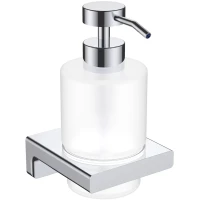 Дозатор для жидкого мыла AQUAme Tivoli AQM7312CR настенный, хром