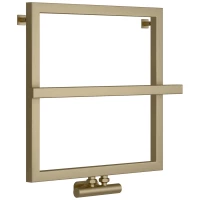 Полотенцесушитель водяной 530x530 золотой шелк Сунержа Штиль EU50+ 32-0256-5353