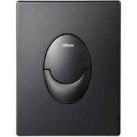 Кнопка смыва Abber AC0125MB для инсталляции, черный матовый