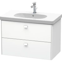 Тумба белый матовый 82 см Duravit Brioso BR414601818