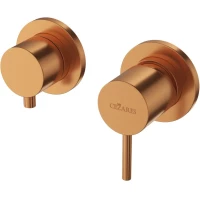 Смеситель для ванны Cezares Leaf LEAF-VDIM3-L-SS