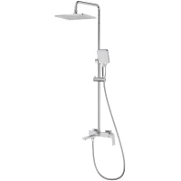 Душевая система Splenka S02.24 320x210 мм, со смесителем, хром