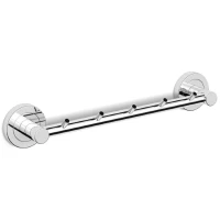 Планка с крючками Langberger Burano 11035A для ванны, хром