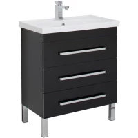 Тумба черный 67,2 см Aquanet Сиена 00189224