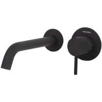 Смеситель для раковины Ramon Soler Odisea 392103NM встраиваемый, без донного клапана, черный матовый