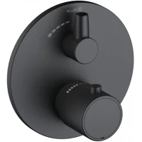 Термостат для душа Kludi Zenta SL 388853945 встраиваемый, черный матовый