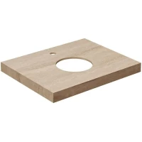 Столешница 60 см бежевый матовый для накладных раковин Kerama Marazzi Canaletto Риальто CN60.SG560420R