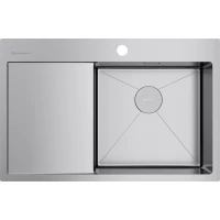 Кухонная мойка Omoikiri Akisame 78-IN-R 4973061 78x51 см, нержавеющая сталь
