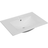 Раковина ЗОВ Oliveeka NS2001-70 71x46 см, накладная, белый