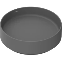 Раковина-чаша Hansgrohe Xuniva Evo S 60323760 40x40 см, накладная, серый матовый