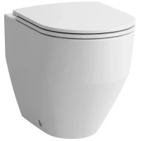 Приставной безободковый унитаз Laufen Pro 8.2295.6.000.000.1