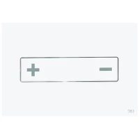 Кнопка смыва OLI Oceania 054554 для инсталляции, белый