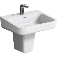 Раковина Arrow AGP32037C 55x50 см, подвесная, белый