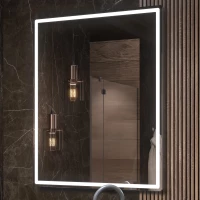 Зеркало Vigo Roberta Comfort 168 80x100 см, с LED-подсветкой, сенсорным выключателем, антизапотеванием