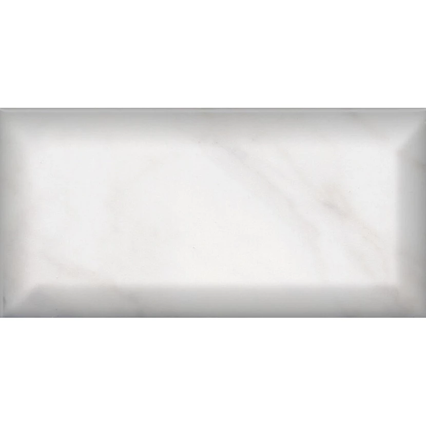Плитка 16073 Фрагонар белый грань 7.4x15