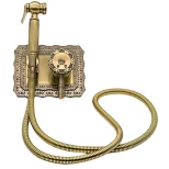 Изображение товара гигиенический душ milacio vitoria mc.800.br со смесителем, бронза