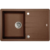 Кухонная мойка шоколад IDDIS Vane G V33C781I87