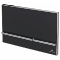 Кнопка смыва Noken Smart Line Crystal N386000016 для инсталляции, черный/хром