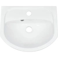 Раковина Misty Mango 4607019634002 40x33 см, накладная, подвесная, белый