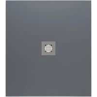 Душевой поддон Allen Brau Priority 8.31001-BGM 90x80 см, из литьевого мрамора, прямоугольный, синий матовый