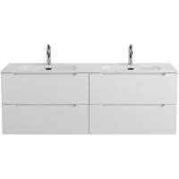 Тумба под раковину BelBagno Etna ETNA-1400-4C-SO-2-BL 140,4 см, подвесная, Bianco Lucido