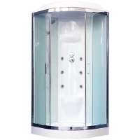 Душевая кабина 90x90x217 см Royal Bath RB90HK7-WT-CH прозрачное
