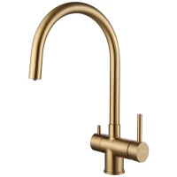 Смеситель для кухни с подключением к фильтру Paulmark Heller HE213218-BG