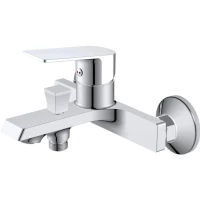 Смеситель для ванны Voda Surf SF54 с душевым гарнитуром, хром