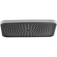 Верхний душ Fashun A051-8 300x200 мм, белый/черный