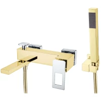 Смеситель для ванны Boheme Q 143-GCR