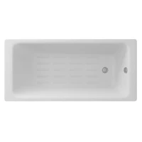 Ванна чугунная Delice Parallel DLR220503-AS 150x70 см, с антискользящим покрытием, белый