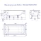 Чугунная ванна 150x70 см Delice Parallel DLR220503-AS - 9