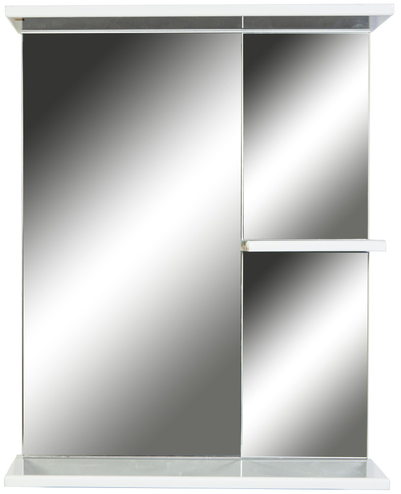 Зеркало 55х68 см белый глянец Orange Рио Ri-56ZE - фото 1