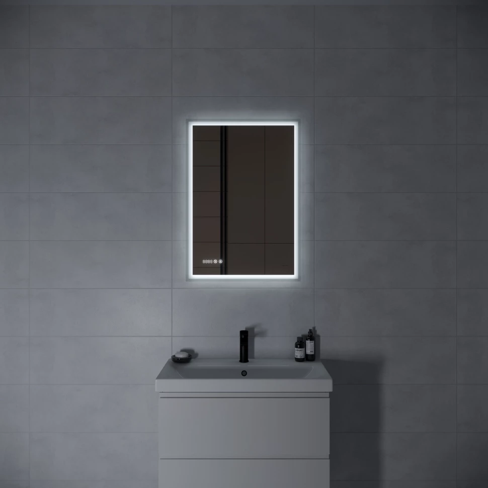 Зеркало 60x85 см Cersanit Design Pro LU-LED080*60-p-Os LU-LED080*60-p-Os - фото 6