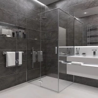 Душевой уголок 100x90 см Veconi Rovigo RV073-10090-01-C4 прозрачное