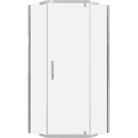 Душевой уголок Niagara NG-1010-14D 99x99 см, профиль хром, стекло прозрачное