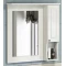 Зеркальный шкаф 79x86 см белый глянец Comforty Палермо 00004139246 - 1
