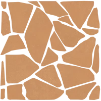 Мозаика 4101230 Palladiana Crock Mosaic Terra 40x40