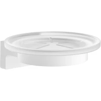 Мыльница Hansgrohe AddStoris S 41766700 настенная, белый матовый