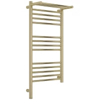 Полотенцесушитель электрический Сунержа Богема с полкой 3.1 020-6006-8040 800x400, МЭМ левый, шампань