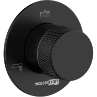 Переключатель на 3 положения WasserKRAFT Muritz 98DVR3MB черный матовый