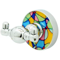 Крючок WasserKRAFT Diemel K-2223D двойной, для ванны, хром